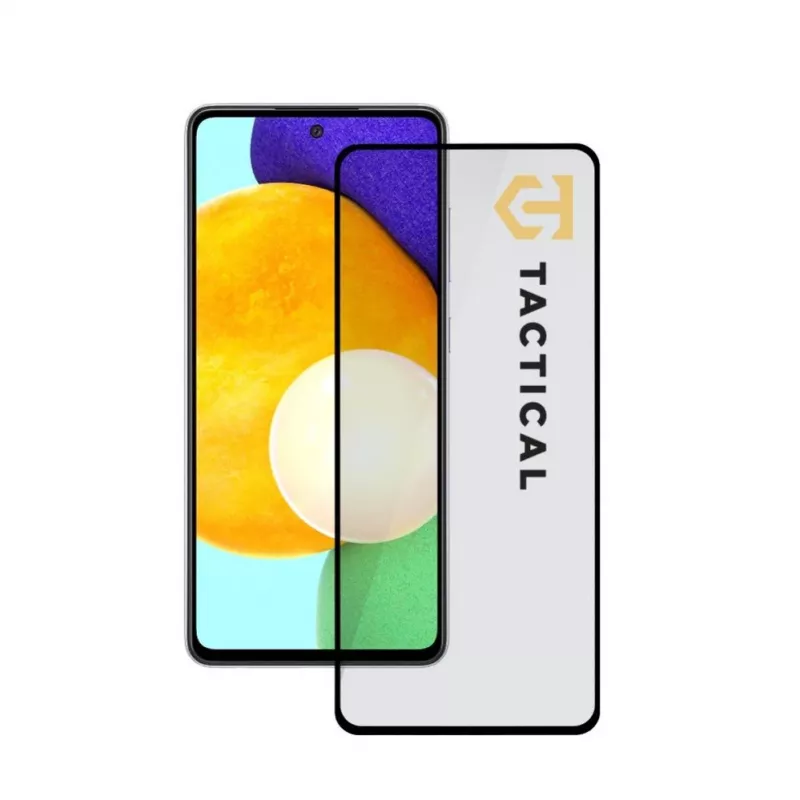 Tactical Samsung Galaxy A52/A52 5G/A52s 5G/A53 5G Vetro 2.5D Full Glue Nero