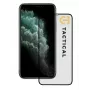 Protezione display vetro temperato tattico per Apple iPhone 11 Pro, XS, X - 9H, 2.5D, Full Glue, nero