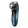 Taurus 3 Side Shave IPX7 rasoio rotativo con trimmer nero/blu