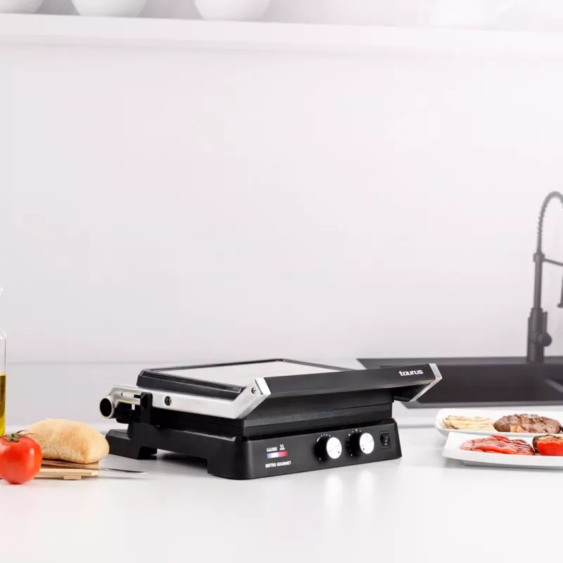 Taurus Bistro Gourmet 2600 W Griglia a contatto 2-in-1