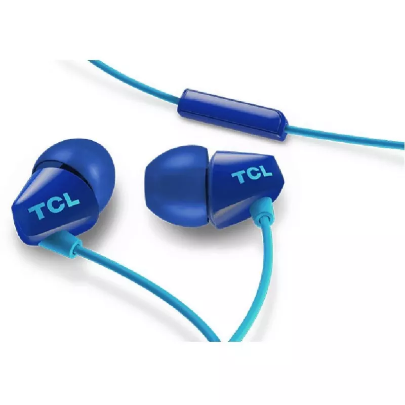 TCL SOCL100BL Auricolari in-ear con cavo blu