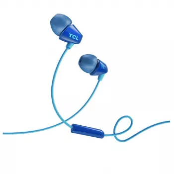TCL SOCL100BL Auricolari in-ear con cavo blu