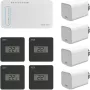 TECH 21 Kit sistema di controllo wireless multi-zona per riscaldamento a radiatori (controller L-8e + attuatori STT-868)