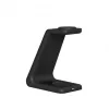 Tech-Protect A8 supporto di ricarica wireless 3-in-1 10W per smartphone, cuffie, smartwatch - nero