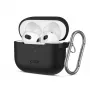Tech-Protect Apple AirPods 3 custodia in silicone con gancio nera