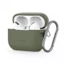 Tech-Protect Apple AirPods Pro 1 / 2 Silicone Hook Case verde