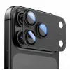 Tech-Protect CamFull Fit Protezione per obiettivo fotocamera per Apple iPhone 17 Pro, Nero