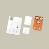 Tech-Protect CamFull Fit Protezione per obiettivo fotocamera per Apple iPhone 17 Pro, Cosmic Orange