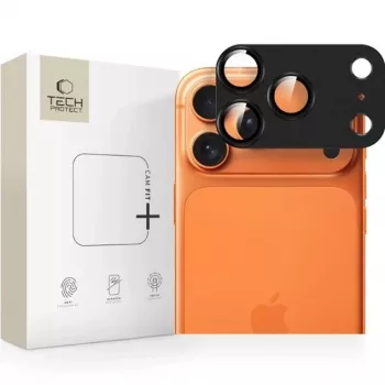 Tech-Protect CamFull Fit protezione obiettivo fotocamera per Apple iPhone 17 Pro Max, nero
