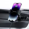 Tech-Protect CM15W-V1 supporto universale per auto con caricabatterie Qi 15W per cruscotto e bocchette - nero