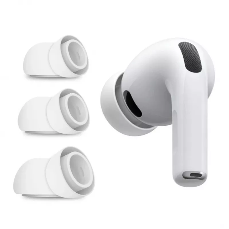 Tech-Protect EAR TIPS 3-PACK APPLE AIRPODS PRO 3 bianco