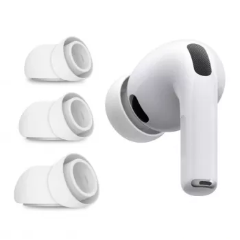Tech-Protect EAR TIPS 3-PACK APPLE AIRPODS PRO 3 bianco