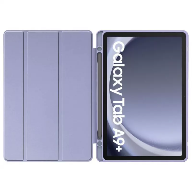 Tech-Protect Galaxy Tab A9 Plus 11 X210 / X215 / X216 Custodia ibrida SC Pen marmo viola