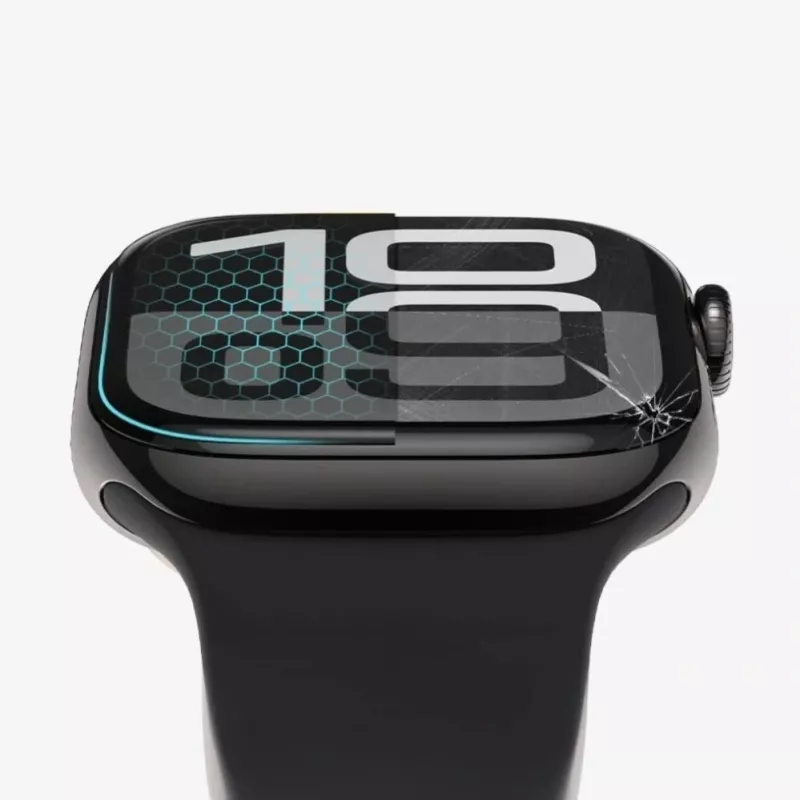 Tech-Protect Glass Flex+ protezione display in vetro ibrido per Garmin Venu 3 (confezione da 2, bordo nero)