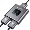Tech-Protect HB07 adattatore hub USB-C 2-in-1 HDMI 4K 60Hz - grigio