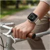 Tech-Protect cinturino in nylon per Huawei Watch Fit 3 / 4 / 4 Pro / 5 / 5 Pro - bianco