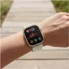 Tech-Protect cinturino in nylon per Huawei Watch Fit 3 / 4 / 4 Pro / 5 / 5 Pro - bianco