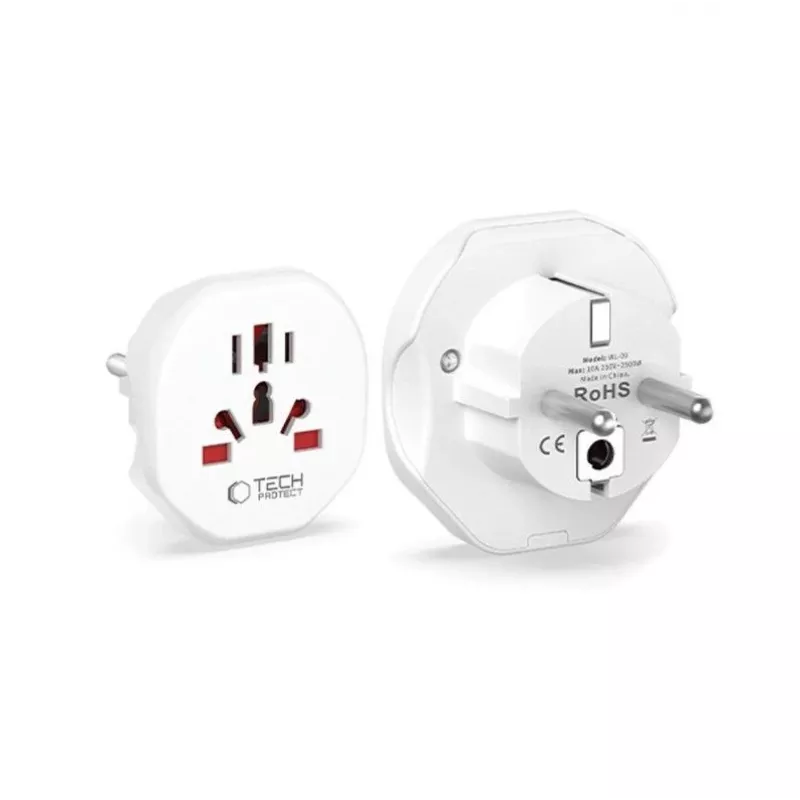 Tech-Protect adattatore universale da viaggio WL-09 da EU bianco
