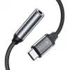 Tech-Protect Adattatore audio USB-C a mini jack 3,5 mm (connettore femmina) - Nero