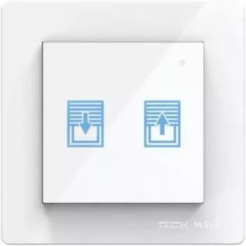 Tech Sterowniki FZ-02M interruttore per tapparelle cablato (bianco, 230V AC, 3A, da incasso)