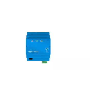 TECH STEROWNIKI KW-11m modulo internet Ethernet con filo per accesso remoto al controller, bianco/grigio