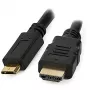 Techly cavo HDMI - connettore maschio HDMI a connettore maschio Mini-HDMI 0,5 m nero
