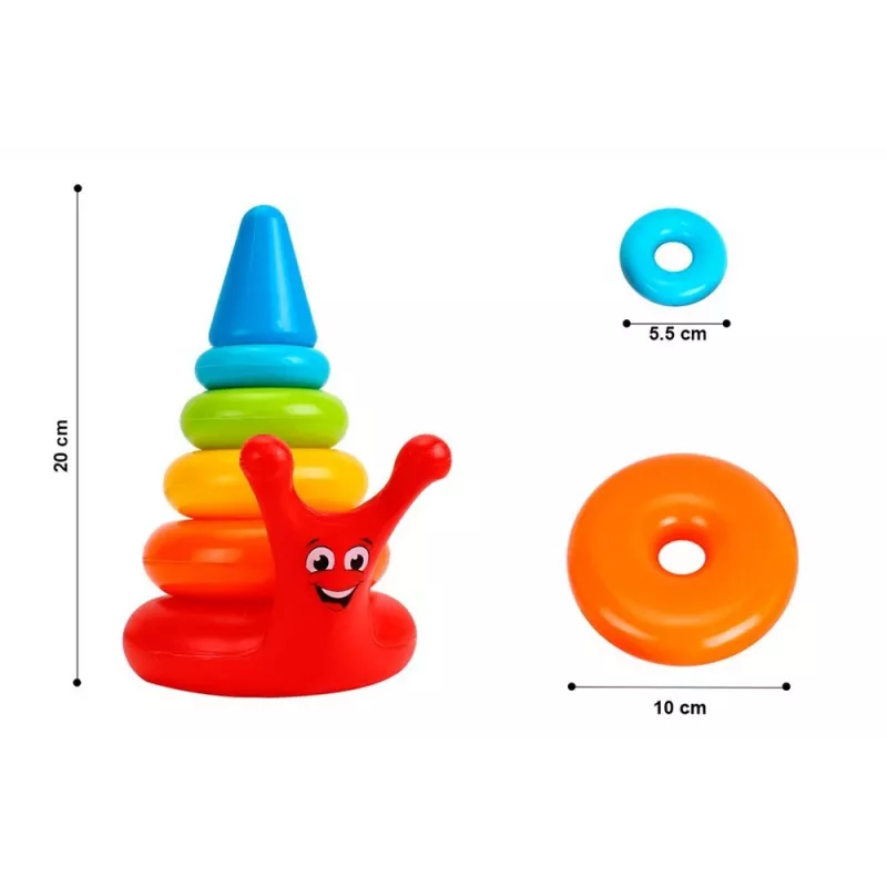 TECHNOK puzzle piramidale per bambino 5255
