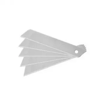 TECLINE lame a spezzare 18 mm lame di ricambio per coltelli multifunzione e professionali, confezione da 10 (93931)