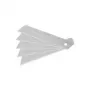 TECLINE lame a spezzare 18 mm lame di ricambio per coltelli multifunzione e professionali, confezione da 10 (93931)