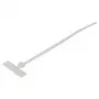 TECLINE Fascette con etichetta trasversale, 110 x 2,5 mm, naturale, confezione da 100 690110B