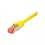 Tecline cavo patch CAT 6 SFTP PiMF RJ-45 su RJ-45, 1,5 m, senza alogeni, giallo 715015Y