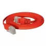 TECLINE cavo patch piatto Cat.6 U/UTP, rosso, 5,0 m 77805r