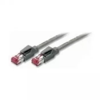 TECLINE cavo patch Cat 6a S/FTP PiMF, 10Gbps, LSZH, grigio, 30m, cavo Draka, connettore Hirose TM31 72230