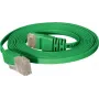 TECLINE cavo patch U/UTP Cat 6 piatto di alta qualità, verde, 7,5 m 77807G