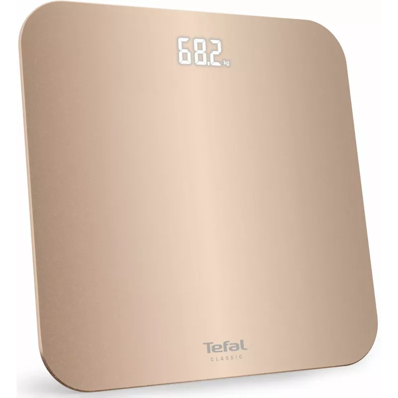 Bilancia pesapersone Tefal Classic PP1900V0, quadrata, beige