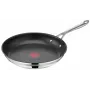 TEFAL Cook Smart padella di Jamie Oliver, acciaio inox, 28 cm, nero