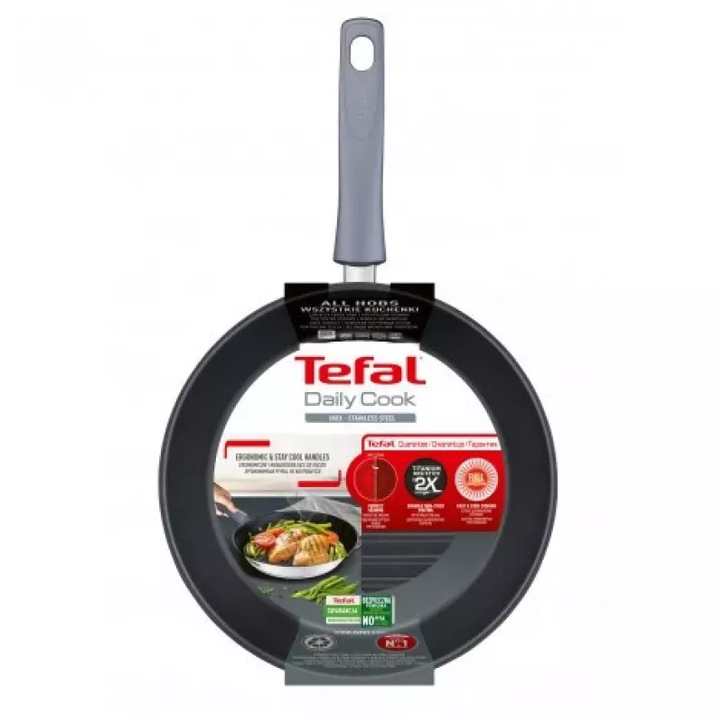 Tefal Daily Cook G7314055 Padella grill 26 cm