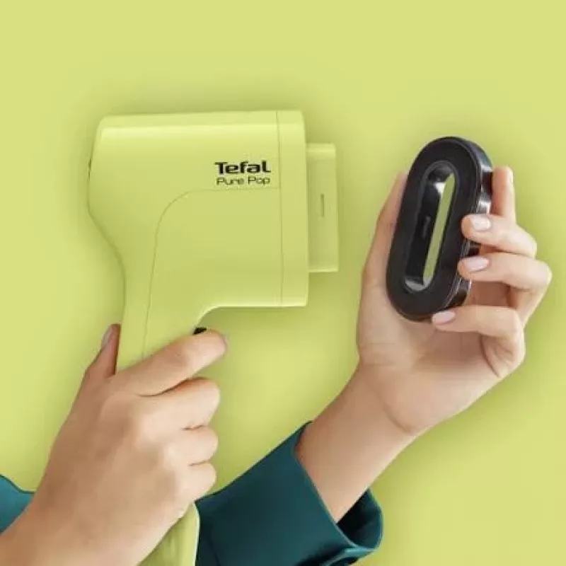 Tefal Pure Pop DT2025F0 stirante a vapore, 1300 W, 70 ml, Lime