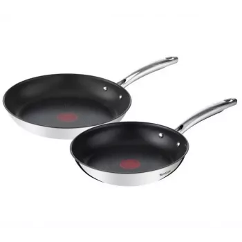 Tefal Duetto+ G732S255 Set di padelle, 24/28 cm, 2 pz.