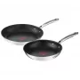 Tefal Duetto+ G732S255 Set di padelle, 24/28 cm, 2 pz.