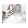Tefal First Class DB1612E0 ferro da stiro da viaggio - 1100 W, piastra in acciaio inox, doppia tensione, serbatoio 70 ml, bianco/blu