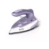 Tefal First Class DB1612E0 ferro da stiro da viaggio - 1100 W, piastra in acciaio inox, doppia tensione, serbatoio 70 ml, bianco/blu