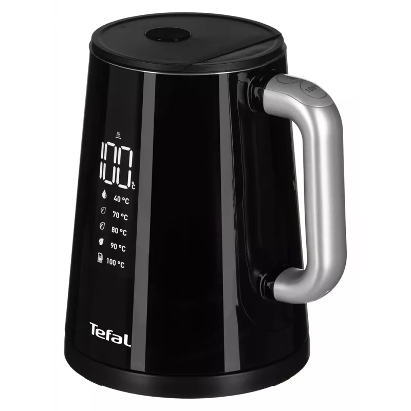 Tefal KO854830 bollitore 1 L nero con regolazione della temperatura