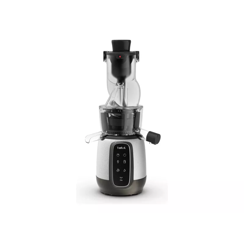 TEFAL ZC605D38 Slow Juicer 150W Cold Press 35 RPM argento/nero