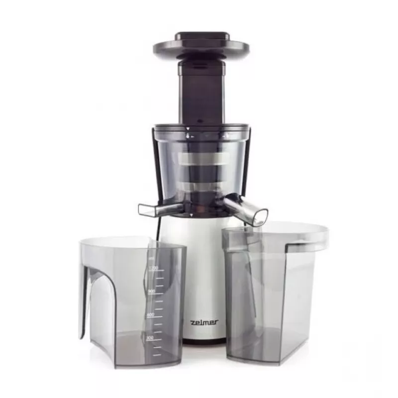 TEFAL ZC605D38 Slow Juicer 150W Cold Press 35 RPM argento/nero