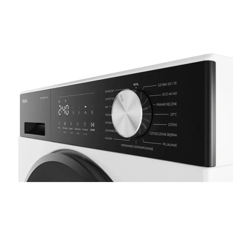 TEKA WM 20841 W PL lavatrice a carica frontale, 8 kg, 1200 giri/min, bianco