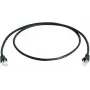 Telegärtner 100008948 Cavo patch CAT 5e F/UTP RJ45, 7,5 m, nero, ignifugo, protezione antitorsione