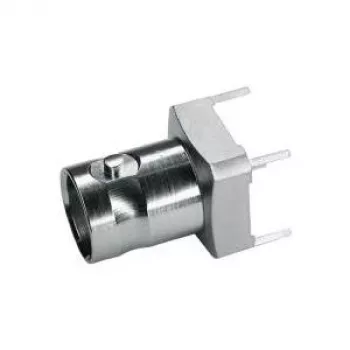 Telegärtner Connettore femmina BNC per montaggio passante su PCB 50 Ohm Z06 lunghezza pin 20mm (J01001A1944)