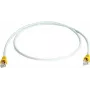 Telegärtner Cavo patch crossover Cat.6A S/FTP, 0,5 m, guaina antikink gialla, LSZH L00000A0102