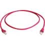 Telegärtner Cavo patch crossover CAT 6A S/FTP, RJ45, 1 m, rosso, LSZH L00000A0120
